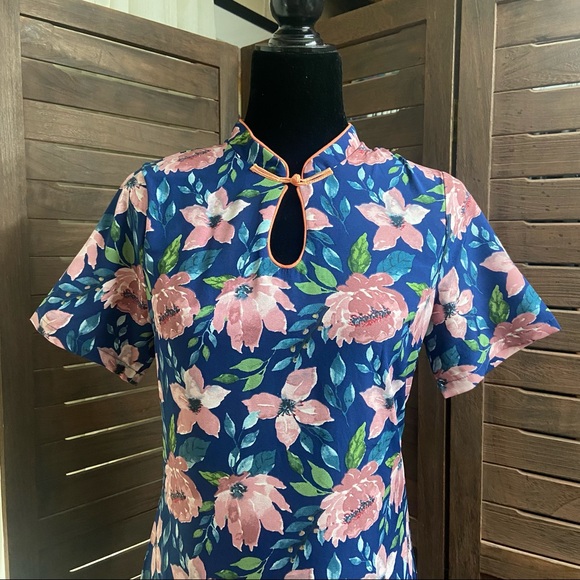 Chinese collar dress size XS/S - Picture 3 of 4